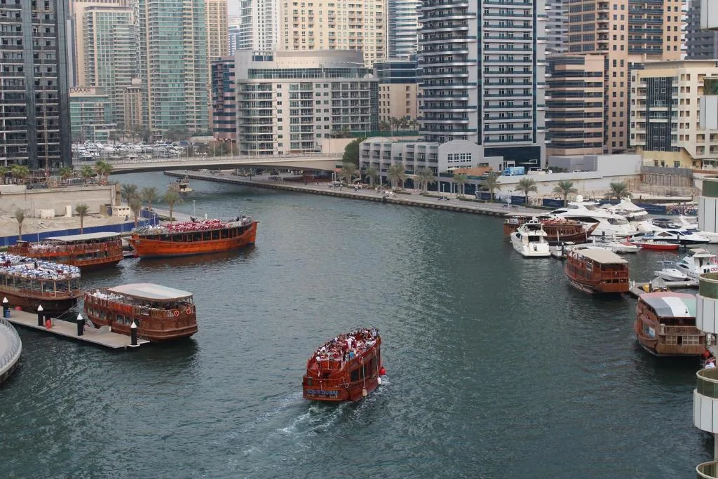 dubai marina view